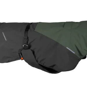 Glacier wool jacket groen-grijs